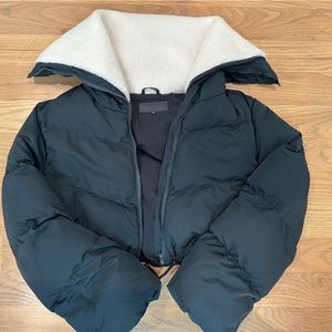 BlankNYC cropped puffer jacket